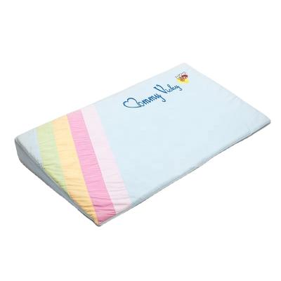 China Factory wholesale cheap anti-static rectangle shape wedge pillow for baby with removable cover for sale