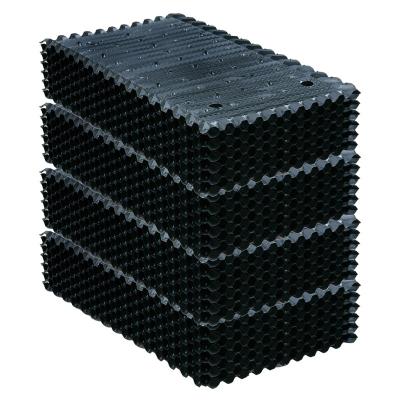 China Building Material Stores Supply PVC Structured Flow Filter PVC Fill Sheet Industrial Cooling Tower Filling Material for sale