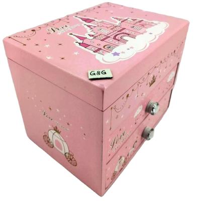 China China Wholesale Wooden Jewelry Box Music Box Kids Gifts for sale