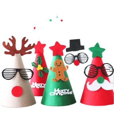 China Decorations Christmas Hat Christmas Felt Pendant Can Be Customized Felt Gifts for sale