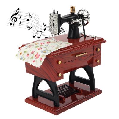 China Make Music Gift New Design Delicate Music Gift Box Small Sewing Machine for sale