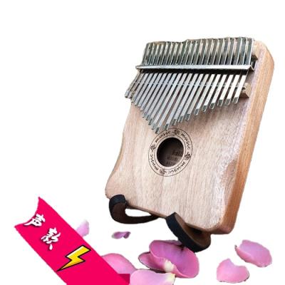 China Hot Selling Kalimba 21 Inch Electric Wooden Piano From Kalimba Manogany Crafts Factory Play Music Kalimba for sale