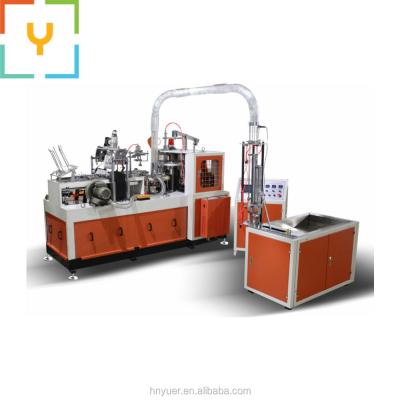 China 150-400gsm One Side PE Coated Paper Paper Cup Making Machine Price / Paper Tea Glass Machine Price for sale