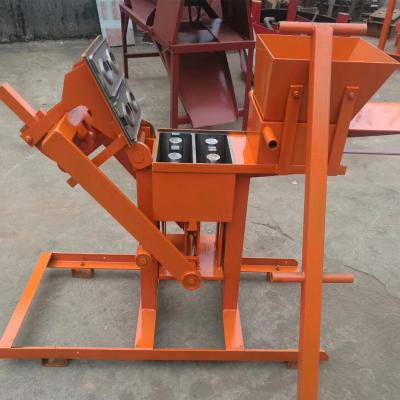 China QMR2-40 Easy To Operate Manual Block Machine Interlocking Making Clay Price In Nepal for sale