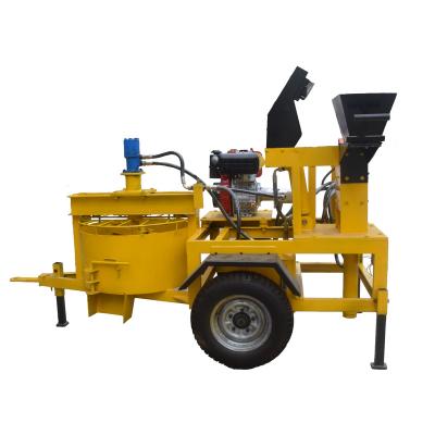 China Concrete manual Hollow Block Making Machine hollow soil cement brick in cameroon for sale