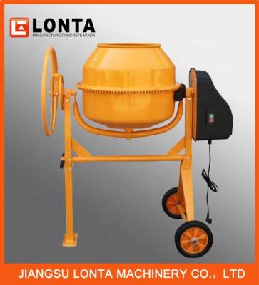 China 125L/140L/180L/200L electric Cement Concrete Mixer self loading 230V motor cerment with pump in Ghana for sale