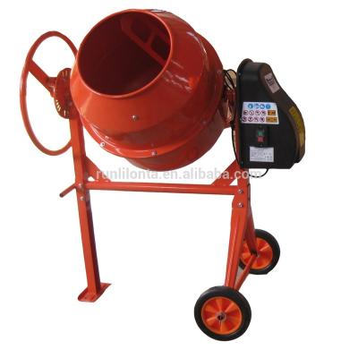 China 125L Mini Self-loading Concrete Mixer Machine 230V Motor Portable Cement In Peru for sale