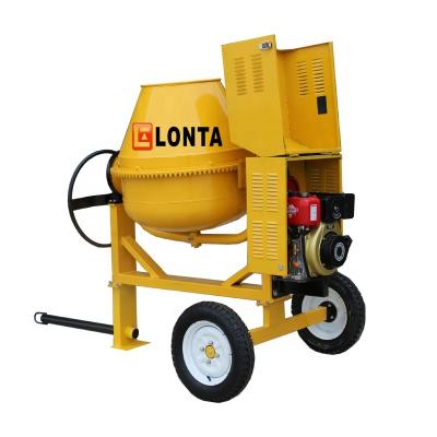 China Gasoline portable Cement Mixer 500L diesel beton mixer drum Concrete Machine in Vietnam for sale