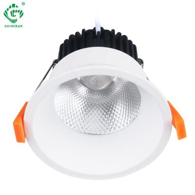 China 7W 12W 18W Spot Rated Modern Waterproof Modern Led Fixture Porch Linear Home Kitchen Good Quality Modern CCT Downlight Fire Down Lights for sale