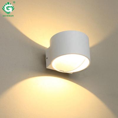 China Modern Competitive Price Contemporary Design Round Led Wall Light Decoration Living Room Hotel Bathroom Wall Lamps Fixture for sale