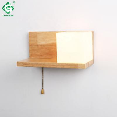 China Modern professional hot sale indoor cheap wall lamp wood for living room for sale