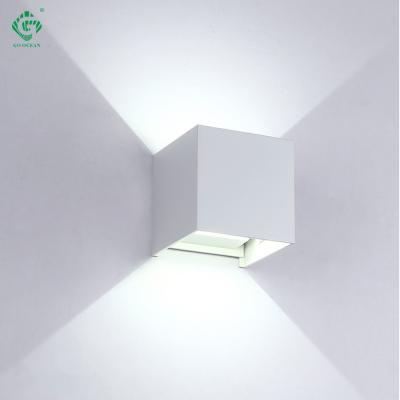 China Modern Decorative Energy Saving Led Wall Light Indoor Decoration Indoor Lighting Through Garden Waterproof Outdoor Wall Lamp for sale