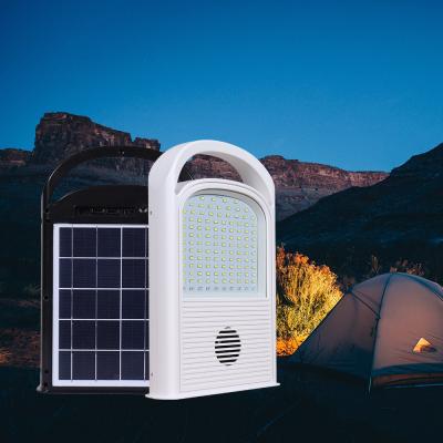 China China Manufacturers Hanging Spotlight Led Music Speaker 100w Flashlight Solar Camping Light Outdoor Lamp for sale