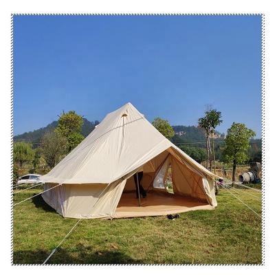 China Camouflage/Field Game Outdoor Hotel Emperor Canvas Bell Tent Glamping camping camping trade show tents for sale