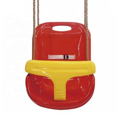 China Safe Plastic Kids Swing Outdoor Garden Horse Shape Playground Swing Seat for sale