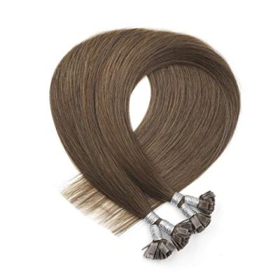 China Tangle Free Premium Quality Remy Human Hair Extension Double Drawn Pre Bonded Flat Tip Hair Extensions for sale