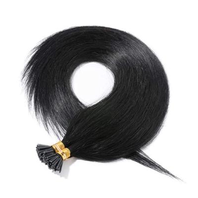 China Tangle Free I Tip Hair Extensions Keratin Hair Wholesale I-Tip Remy Cuticle Aligned Hair for sale