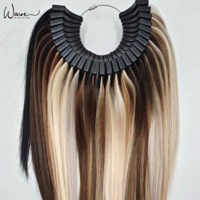 China Tangle Ring Human Hair Extension Balayage Luxury Color Ring New Trend 29 Free Color for sale