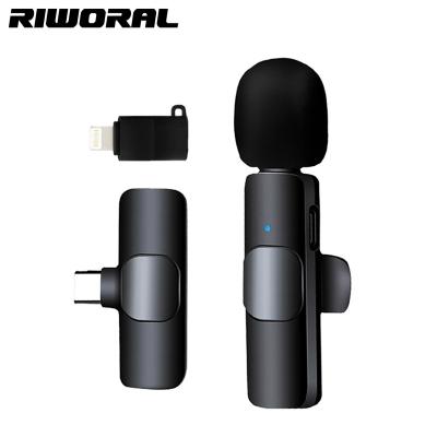 China Mini Portable Interview 2.4G Wireless Noise Lavalier Microphone Best Price Best Price Lapel Microphone AP1 for sale