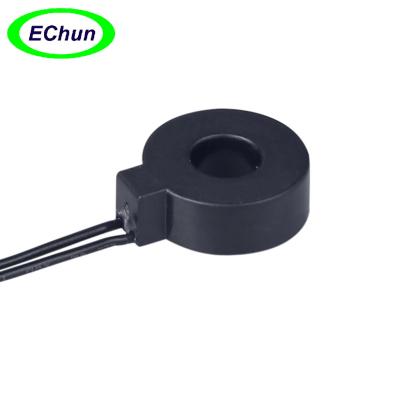 China Equip ECO09 UL 9mm Type Hole 0-70A Mini Precision Lead Wire Cable Solid Core Current Transformer For Power Metering for sale