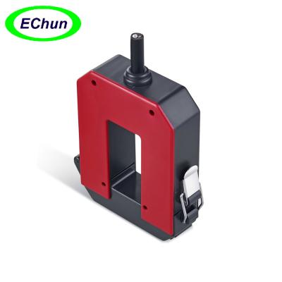 China ECS60-S Instrument Cable 0-600A Copper Busbar Slot Core Outdoor Waterproof Current Transformer IP65 63*33mm for sale