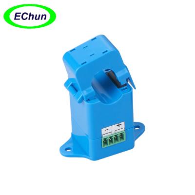 China Current Instrument ETS16 AC DC 0-150A 4-20mA Cable Slot Core Transducer Open Loop Current Sensor for sale