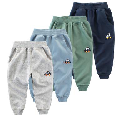 China Cartoon Breathable Elastic Waist Fashion Boy Soft School Pants Kids Trousers Skinny Clothing Baby Sweatpants Kids Sport Pants for sale