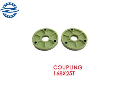 China Green Colour Excavator Spare Parts Flexible Rubber Coupling OD 168 MM 25T 3H for sale