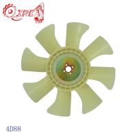 China 8 blade 4 holes engine 4D88 fan blade for PC50 excavator en venta