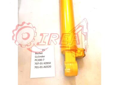 China PC200-7 Excavator Hydraulic Cylinder 707-01-X2850 701-01-A0320 en venta