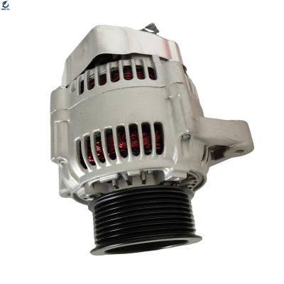 China PC200-6 excavator S6D102E diesel engine alternator 600-861-3410 for sale