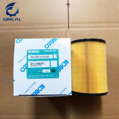 China Cartucho de filtro del separador de agua del combustible diesel de Filters For Kobelco SK210-10 del excavador YN21P01157R100 en venta