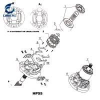 Китай ГИДРОНАСОС HPV55 РАЗДЕЛЯЕТ ДЛЯ KOMATSU PC100-5 PC120-5 продается