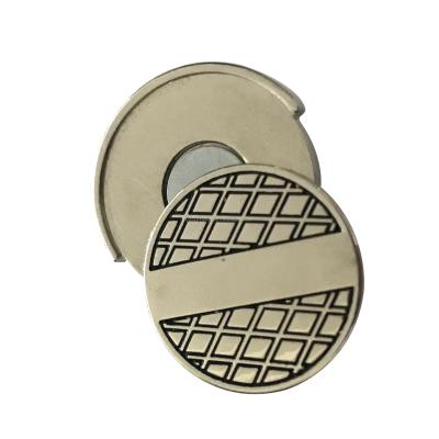 China Magnetic High Quality Strong Magnet Golf Hat Clips With Ball Marker Blank Magnetic Hat Clip Custom for sale