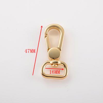 China High Quality Metal Swivel Accessories Purse Lobster Clasp Snap Dog Lick Clasp Snap Clasp for sale