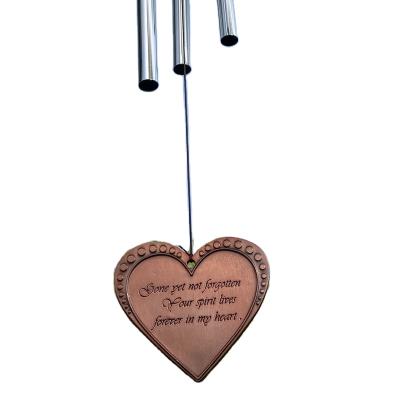 China China Fast Shipping Deep Tone Sympathy Gifts Outdoor Wind Chimes For Memorial Loss Of Loved One for sale