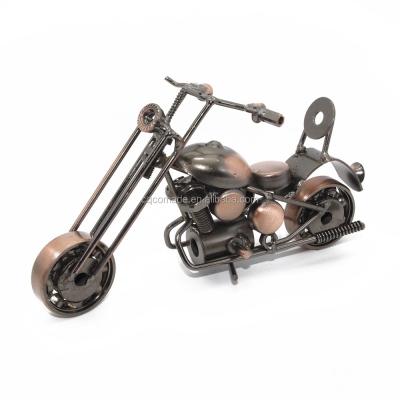 China Globle MOTOR IRON MODEL ARTS DECORATION ORNAMENTS RACING MOTORCYCLE HANDMADE MODEL for sale