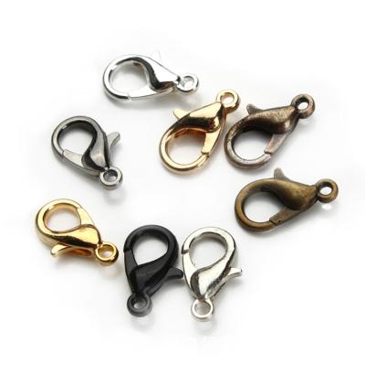 China Durable Mixed Colors Lobster Claw Claps For Jewelry Making Bracelet Necklace Findings Connector Beads for sale