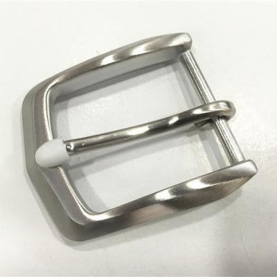 China Eco - Friendly Heavy Duty Brushed Stainless Steel Buckle 40 Mm Inner Size For Mens Belt for sale