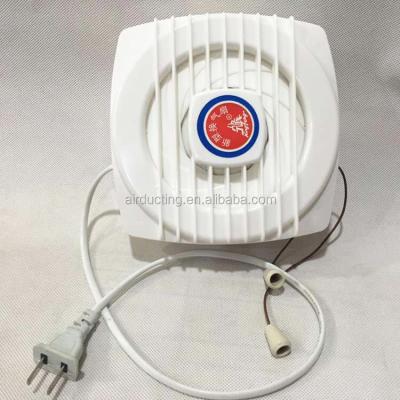 China Home Use Small 6 Inch Bathroom Stained Glass Exhaust Fan for sale