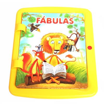 China Eco-friendly Children's Educational First Contact Learning Pad Reading Machine Toy Baby Learning Toy Pad for sale