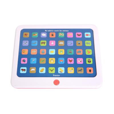 China Hot Selling Multifunctional ABS Fashion Children Ipad Teaching Machine Baby Tablet Educational Toy for sale