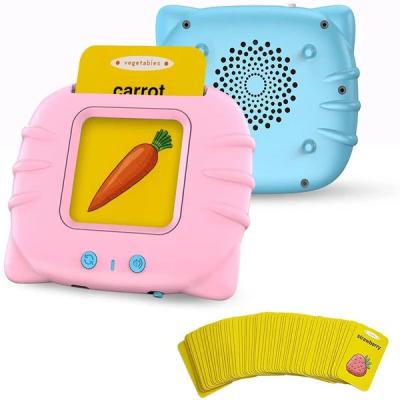 China Eco - Friendly Bilingual First Educational Toy Gift Flash Card Reader Learning Talking Machine for sale