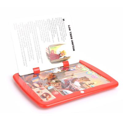 China Eco-friendly Early Educational Learning Book Tablet Teach Toy Learning Pad For Kid for sale