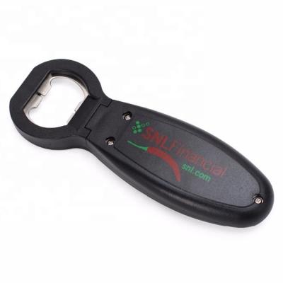 China Sustainable OEM/ODM Design Customize Healthy ABS+ Stainless Steel Tin Can Opener Beer Bottle Opener for sale