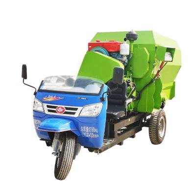 China Poultry Farm TOMORROW Tricycle Vehicle Mounted Mixer Preferred TOMORROW Vehicle Mounted Mixer for Mixed Feed for sale