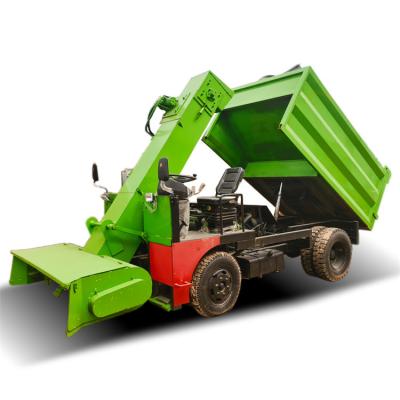 China Big Farms Cattle Farm Fertilizer Removal Truck Custom 5 Square 4 Drive Diesel Fertilizer Removal Machine for sale