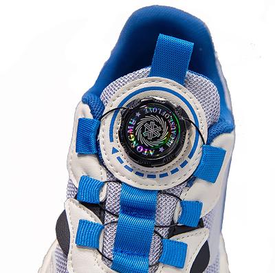 China Round no tie shoelace system with quick nylon dial lacing system  for shoe for sale