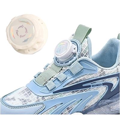 China Round Auto Speed Lacing system no tie shoe laces press lock shoelaces  Sneaker Kids for sale