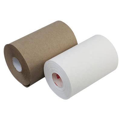 China Certified Compostable Product Henrich Bamboo Paper Hand Towel Hot Selling Pulp Bamboo Roll Paper Towels Biodegradable for sale